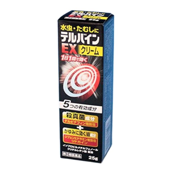 TERBIINA テルビーナ　外皮消毒剤　20g 13本セット テルバインEXクリーム 25g 水虫 | ミナカラ（minacolor）