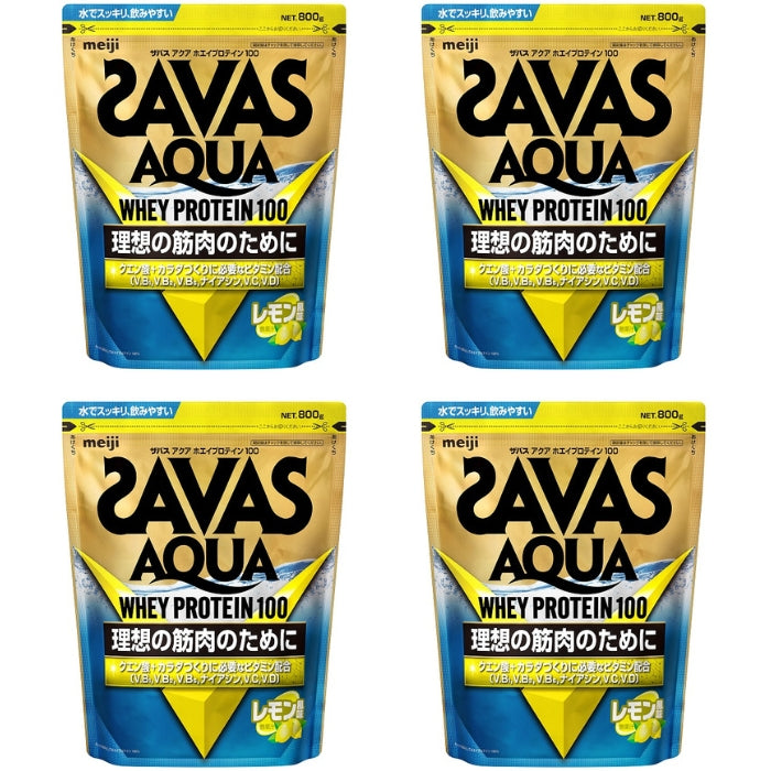 SAVAS - 800g×2袋/savas ザバスアクアプロテイン/レモン風味 ザバス アクア ホエイプロテイン100 レモン風味 ( 800g