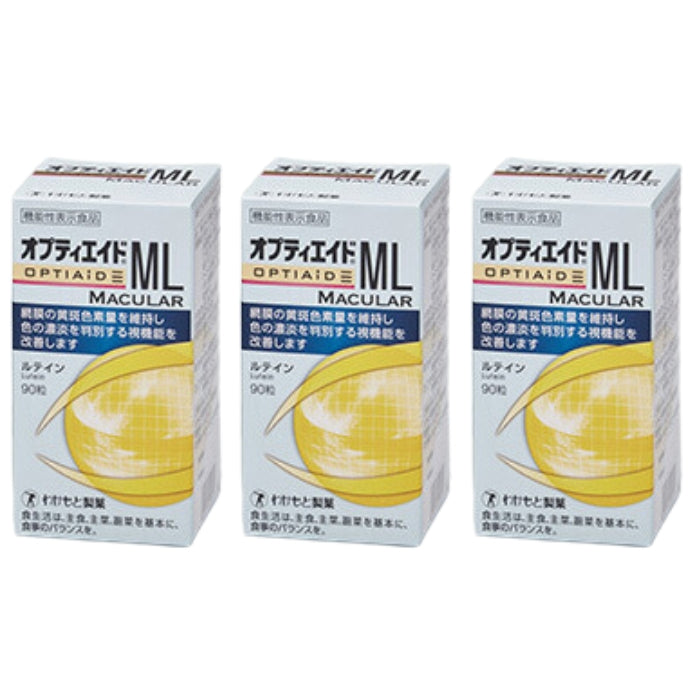 5個セット わかもと製薬 オプティエイドML MACULAR 90粒 サプリメント 